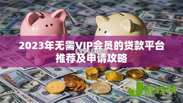 2023年无需VIP会员的贷款平台推荐及申请攻略