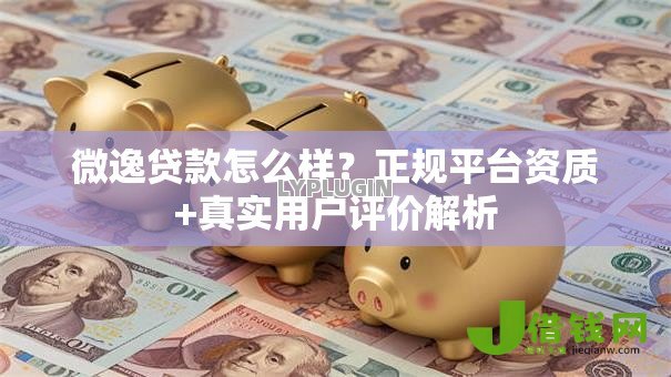 微逸贷款怎么样?正规平台资质+真实用户评价解析 微逸贷款怎么样?正规平台资质+真实用户评价解析