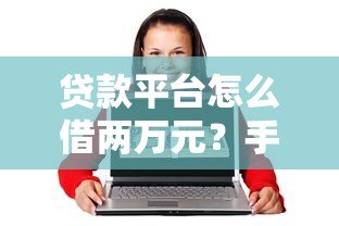 贷款平台怎么借两万元？手把手教你快速申请到账