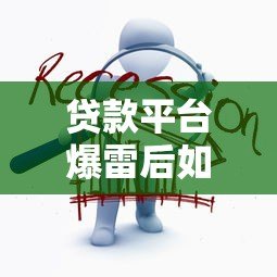 贷款平台爆雷后如何应对?这5个步骤帮你挽回损失 贷款平台爆雷后如何应对?这5个步骤帮你挽回损失