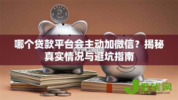 哪个贷款平台会主动加微信？揭秘真实情况与避坑指南