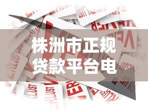 株洲市正规贷款平台电话查询及借款指南