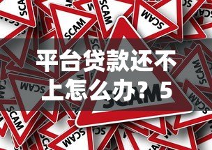 平台贷款还不上怎么办?5个真实应对方法帮你解困 平台贷款还不上怎么办?5个真实应对方法帮你解困
