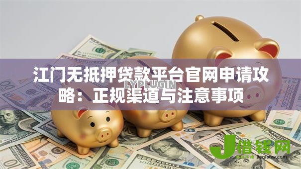 江门无抵押贷款平台官网申请攻略：正规渠道与注意事项