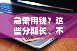 急需用钱？这些分期长、不看征信的贷款平台了解一下