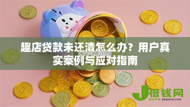 趣店贷款未还清怎么办?用户真实案例与应对指南 趣店贷款未还清怎么办?用户真实案例与应对指南
