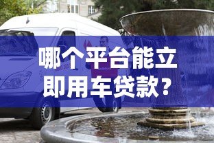 哪个平台能立即用车贷款?快速审批的5大平台推荐 哪个平台能立即用车贷款?快速审批的5大平台推荐