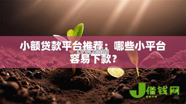 小额贷款平台推荐:哪些小平台容易下款? 小额贷款平台推荐:哪些小平台容易下款?