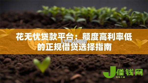 花无忧贷款平台:额度高利率低的正规借贷选择指南 花无忧贷款平台:额度高利率低的正规借贷选择指南