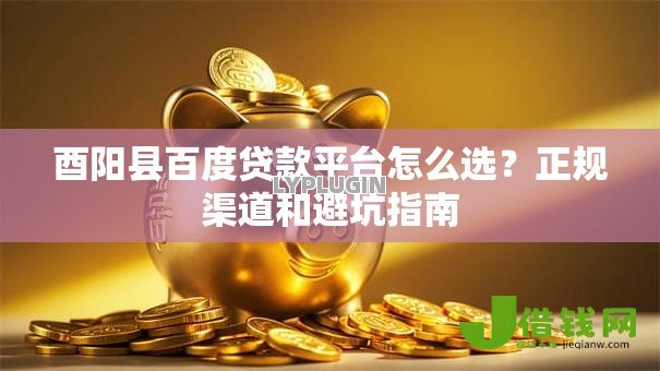 酉阳县百度贷款平台怎么选？正规渠道和避坑指南