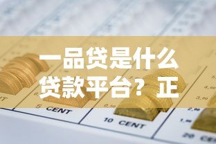 一品贷是什么贷款平台?正规靠谱吗?全面解析一网打尽 一品贷是什么贷款平台?正规靠谱吗?全面解析一网打尽