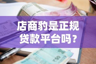 店商豹是正规贷款平台吗？资质、利率、用户评价全解析