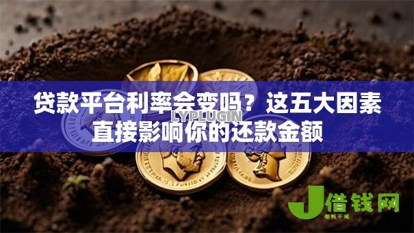 贷款平台利率会变吗？这五大因素直接影响你的还款金额