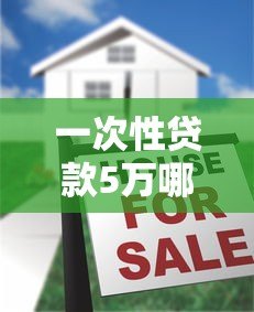 一次性贷款5万哪个平台好?5大正规渠道实测对比 一次性贷款5万哪个平台好?5大正规渠道实测对比