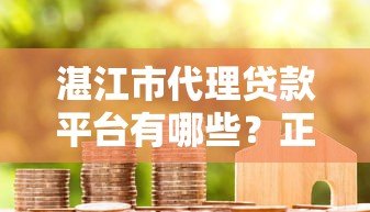 湛江市代理贷款平台有哪些?正规机构推荐及选择指南 湛江市代理贷款平台有哪些?正规机构推荐及选择指南