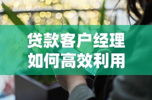 贷款客户经理如何高效利用助贷平台拓展业务资源整合指南 贷款客户经理如何高效利用助贷平台拓展业务资源整合指南