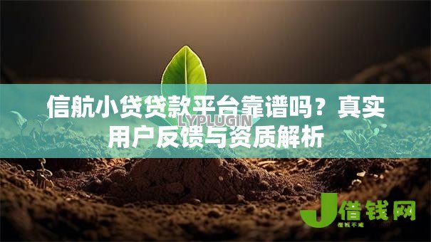 信航小贷贷款平台靠谱吗?真实用户反馈与资质解析 信航小贷贷款平台靠谱吗?真实用户反馈与资质解析