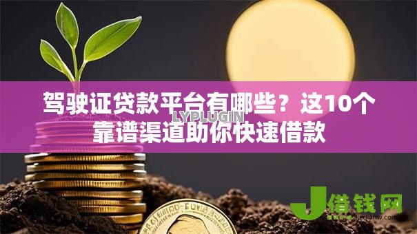 驾驶证贷款平台有哪些?这10个靠谱渠道助你快速借款 驾驶证贷款平台有哪些?这10个靠谱渠道助你快速借款