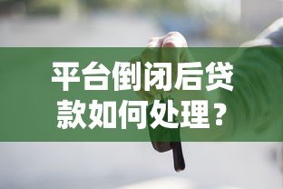 平台倒闭后贷款如何处理?这些法律要点必须了解 平台倒闭后贷款如何处理?这些法律要点必须了解
