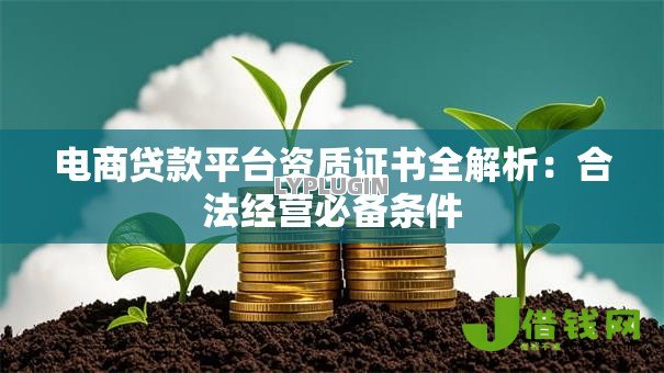 电商贷款平台资质证书全解析:合法经营必备条件 电商贷款平台资质证书全解析:合法经营必备条件