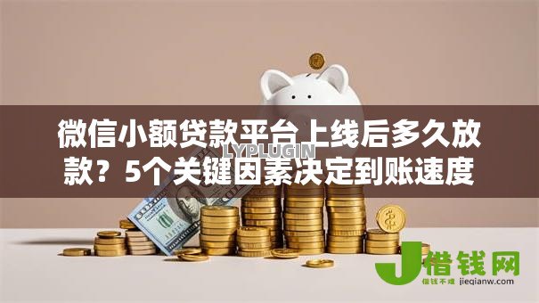微信小额贷款平台上线后多久放款?5个关键因素决定到账速度 微信小额贷款平台上线后多久放款?5个关键因素决定到账速度