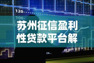 苏州征信盈利性贷款平台解析：企业快速融资的可靠选择