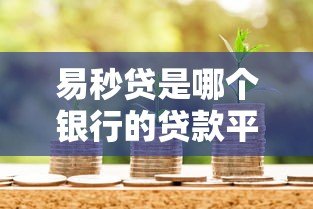 易秒贷是哪个银行的贷款平台？全面解析产品背景与优势