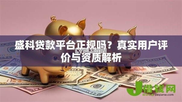 盛科贷款平台正规吗？真实用户评价与资质解析