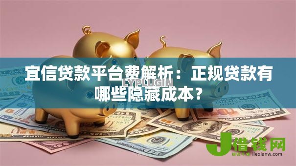 宜信贷款平台费解析:正规贷款有哪些隐藏成本? 宜信贷款平台费解析:正规贷款有哪些隐藏成本?