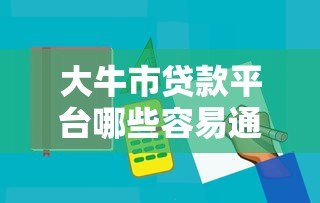 大牛市贷款平台哪些容易通过下款快