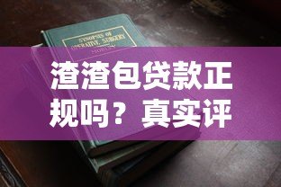 渣渣包贷款正规吗？真实评测教你识别靠谱平台
