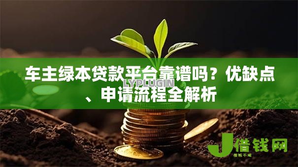 车主绿本贷款平台靠谱吗？优缺点、申请流程全解析