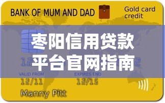 枣阳信用贷款平台官网指南：快速申请正规贷款攻略