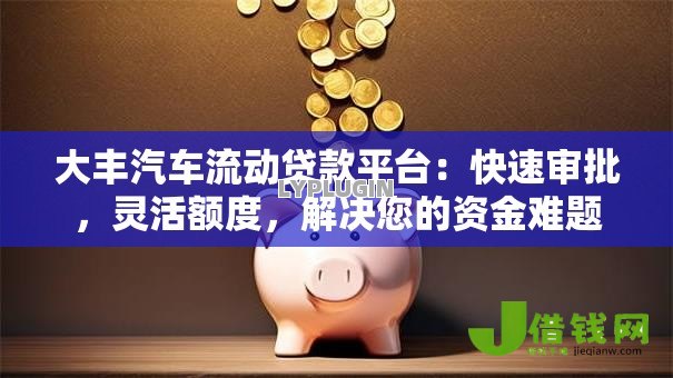 大丰汽车流动贷款平台:快速审批,灵活额度,解决您的资金难题 大丰汽车流动贷款平台:快速审批,灵活额度,解决您的资金难题