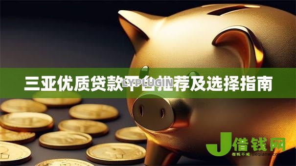 三亚优质贷款平台推荐及选择指南 三亚优质贷款平台推荐及选择指南