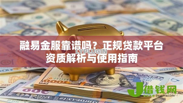 融易金服靠谱吗?正规贷款平台资质解析与使用指南 融易金服靠谱吗?正规贷款平台资质解析与使用指南