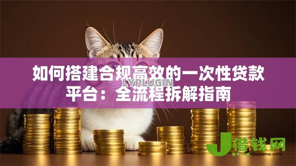 如何搭建合规高效的一次性贷款平台:全流程拆解指南 如何搭建合规高效的一次性贷款平台:全流程拆解指南