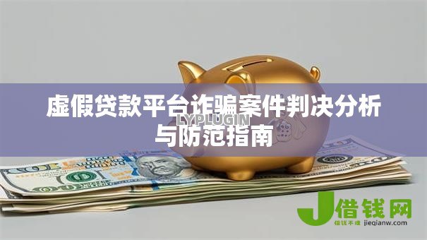 虚假贷款平台诈骗案件判决分析与防范指南