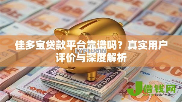 佳多宝贷款平台靠谱吗？真实用户评价与深度解析