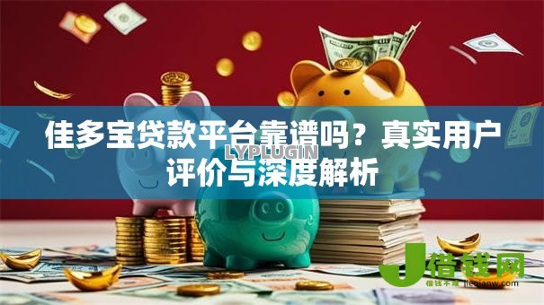 佳多宝贷款平台靠谱吗？真实用户评价与深度解析
