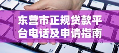 东营市正规贷款平台电话及申请指南