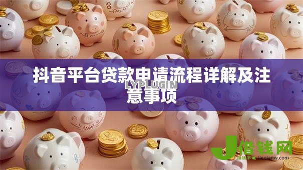 抖音平台贷款申请流程详解及注意事项 抖音平台贷款申请流程详解及注意事项