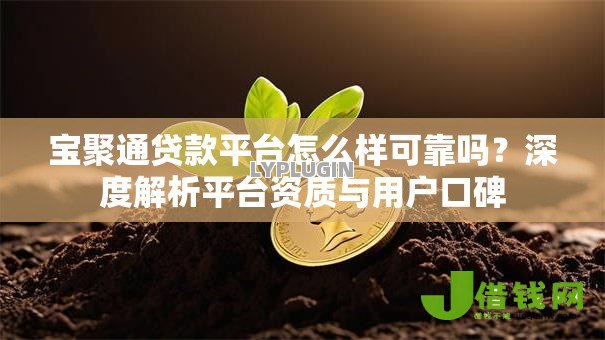 宝聚通贷款平台怎么样可靠吗?深度解析平台资质与用户口碑 宝聚通贷款平台怎么样可靠吗?深度解析平台资质与用户口碑