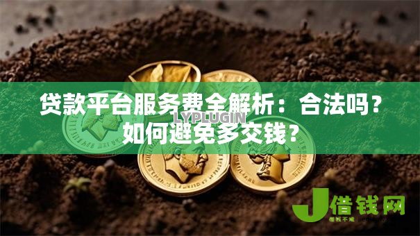 贷款平台服务费全解析:合法吗?如何避免多交钱? 贷款平台服务费全解析:合法吗?如何避免多交钱?