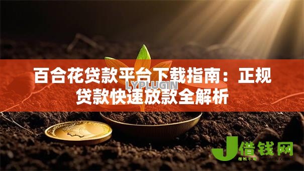 百合花贷款平台下载指南：正规贷款快速放款全解析