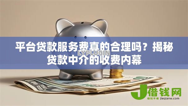 平台贷款服务费真的合理吗？揭秘贷款中介的收费内幕