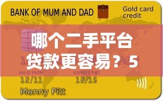 哪个二手平台贷款更容易?5大平台详细对比分析 哪个二手平台贷款更容易?5大平台详细对比分析