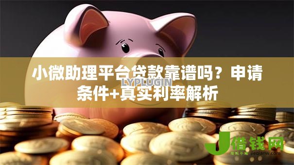 小微助理平台贷款靠谱吗?申请条件+真实利率解析 小微助理平台贷款靠谱吗?申请条件+真实利率解析