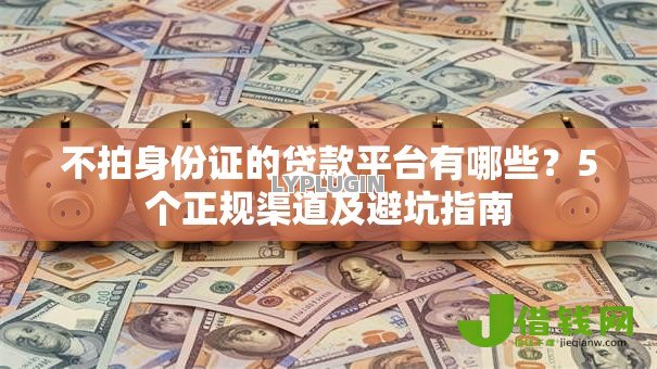 不拍身份证的贷款平台有哪些?5个正规渠道及避坑指南 不拍身份证的贷款平台有哪些?5个正规渠道及避坑指南