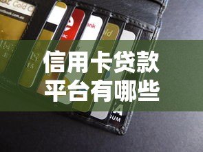 信用卡贷款平台有哪些?这5个正规渠道值得考虑 信用卡贷款平台有哪些?这5个正规渠道值得考虑